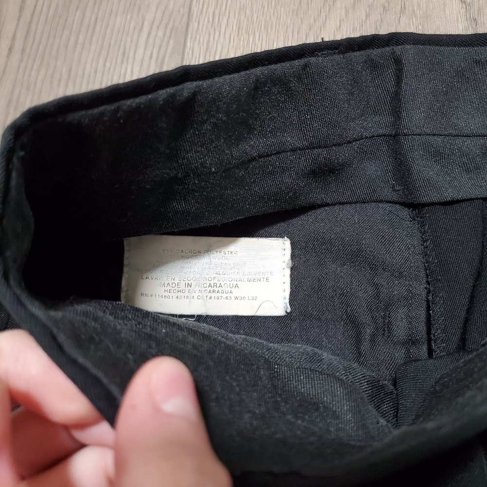 vintage 1990s black trousers - Picture 8 of 10